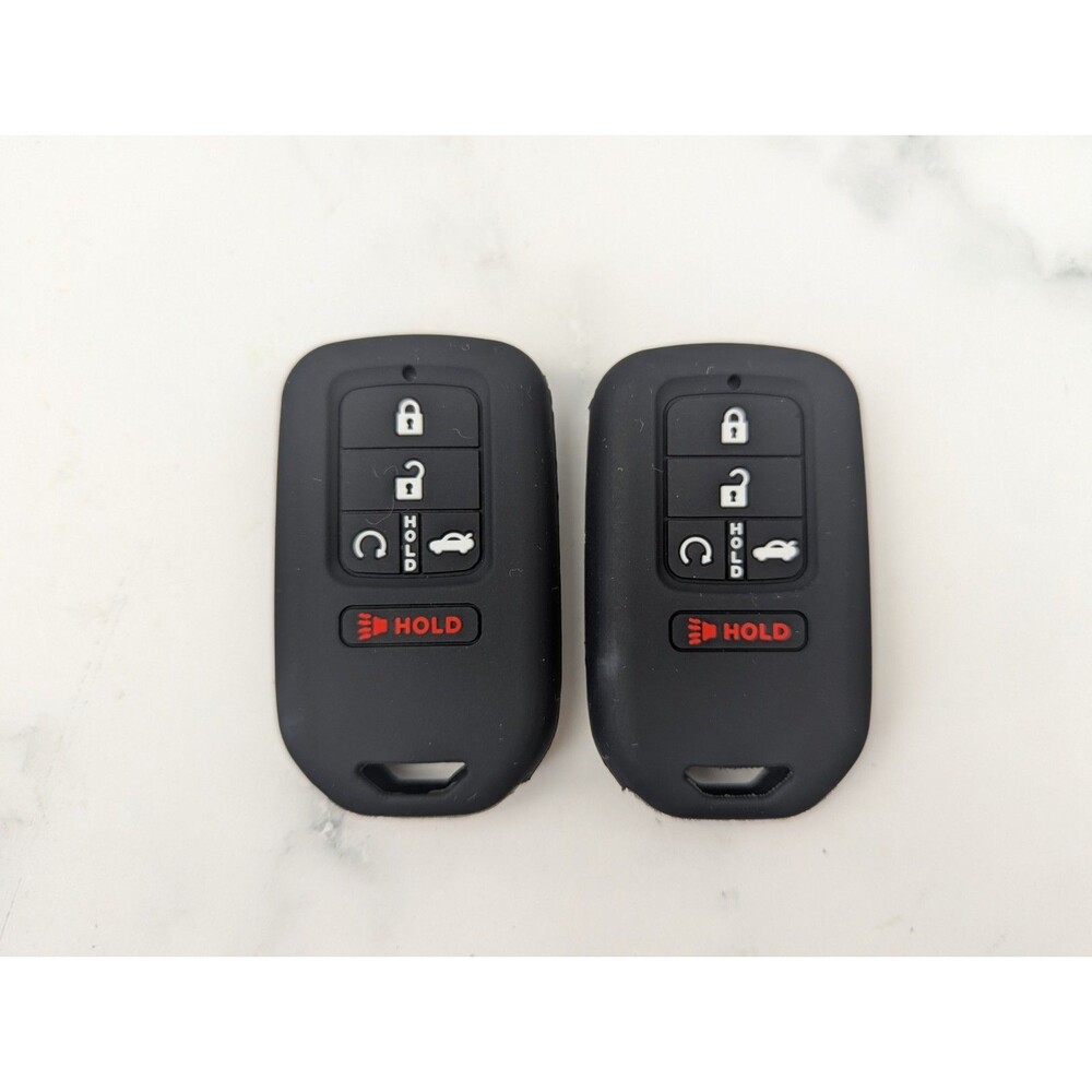 2 Silicone Full Protective Key Fob Remote Cover Case Honda Civic Pilot Accord